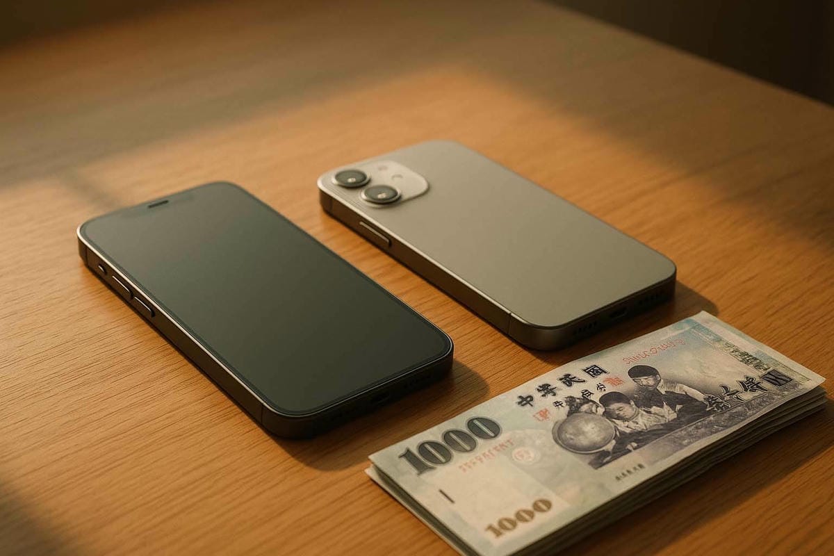 手機收購、iPhone 高價回收|現場估價・現金付款 - 第1張圖 青蘋果3C 手機收購情境示意